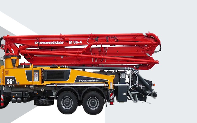 Putzmeister 36-4 Concrete Boom Truck